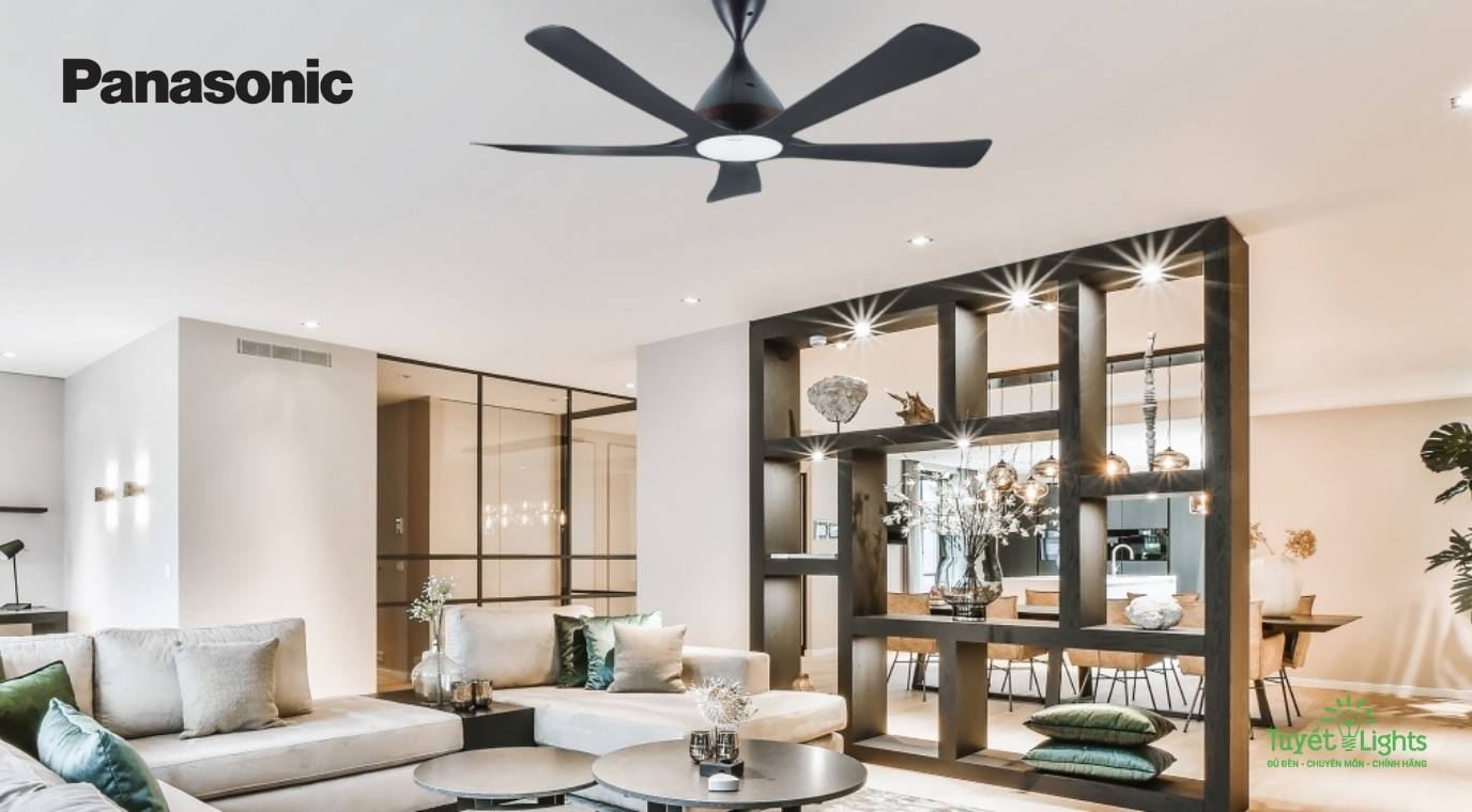 Quạt trần Panasonic F-60DGN Dẫn đầu xu hướng với công nghệ đổi mới và hiện đại